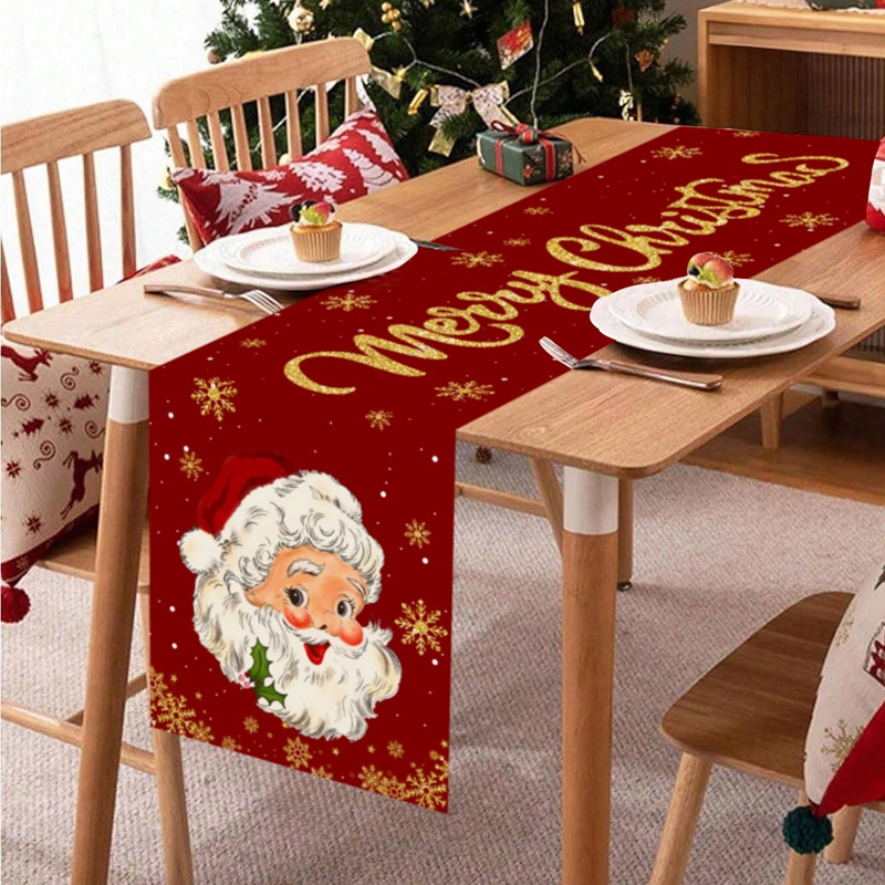 Chemin de table de Noël, décor - Christmas Table Runner avis et prix