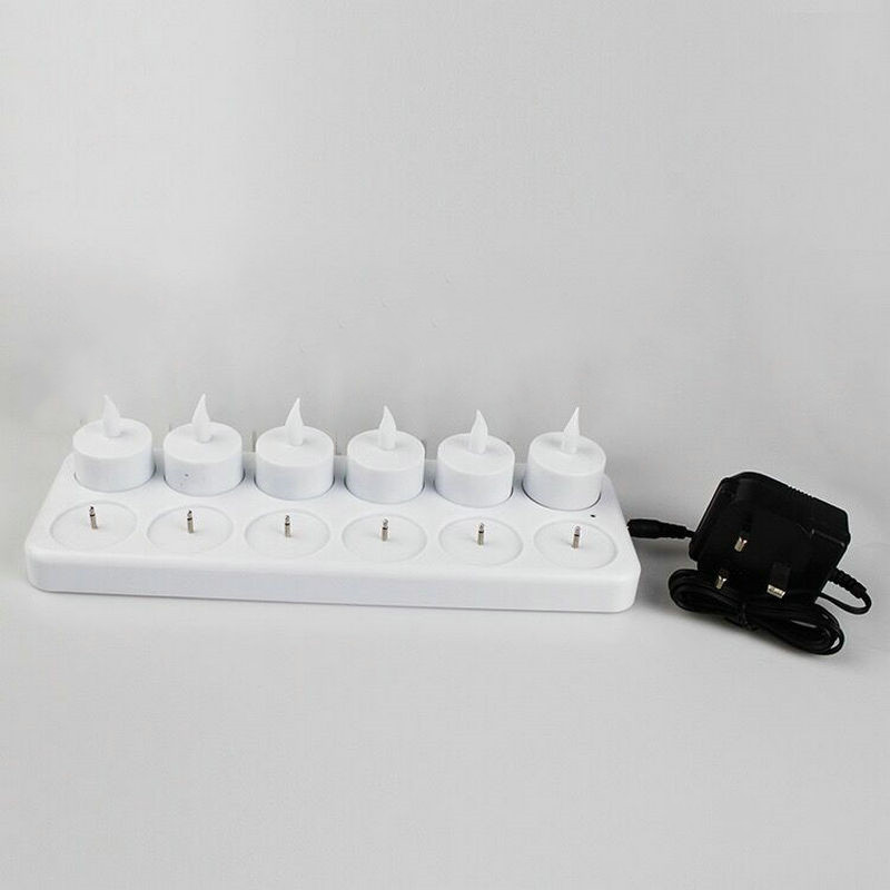 Lot de 12 bougies LED recharge - Holiday Candle Set avis et prix