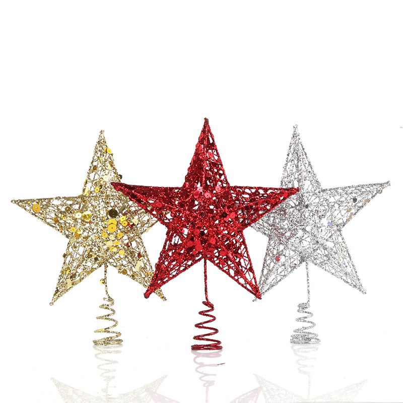 Étoiles de noël ajourées en or - Star Tree Topper avis et prix