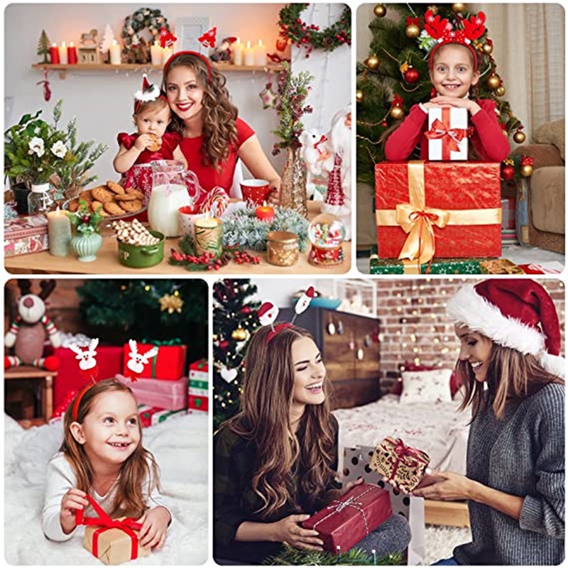 1-15 pièces Bandeaux de Noël a - Reindeer Antlers Headband avis et prix