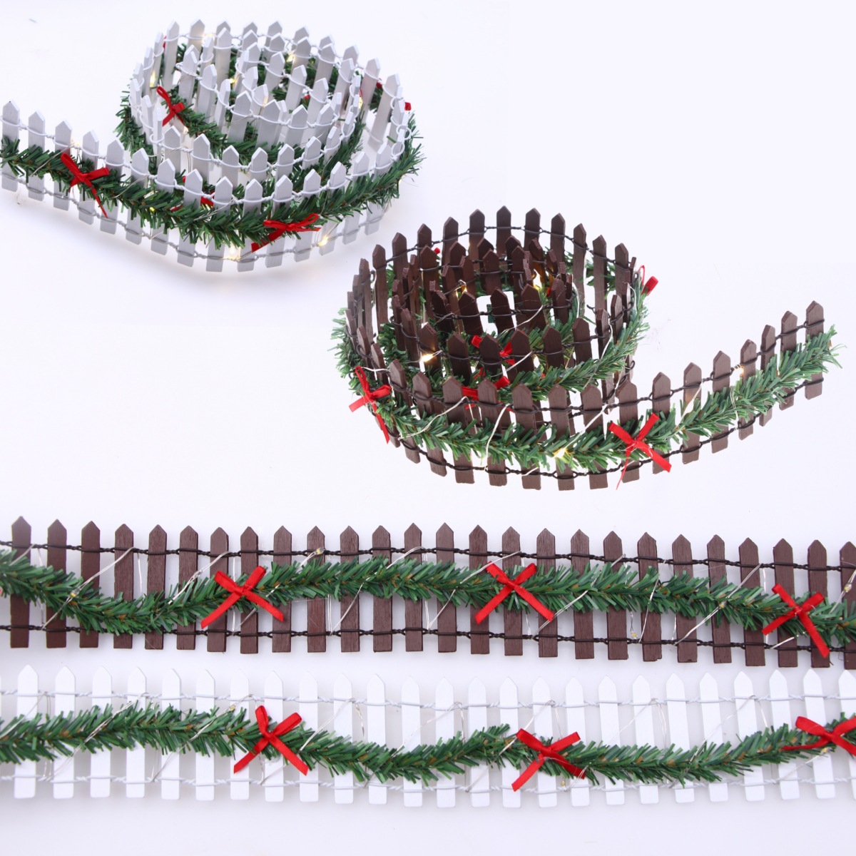 Clôture miniature en bois fait - Led Fairy String Lights avis et prix