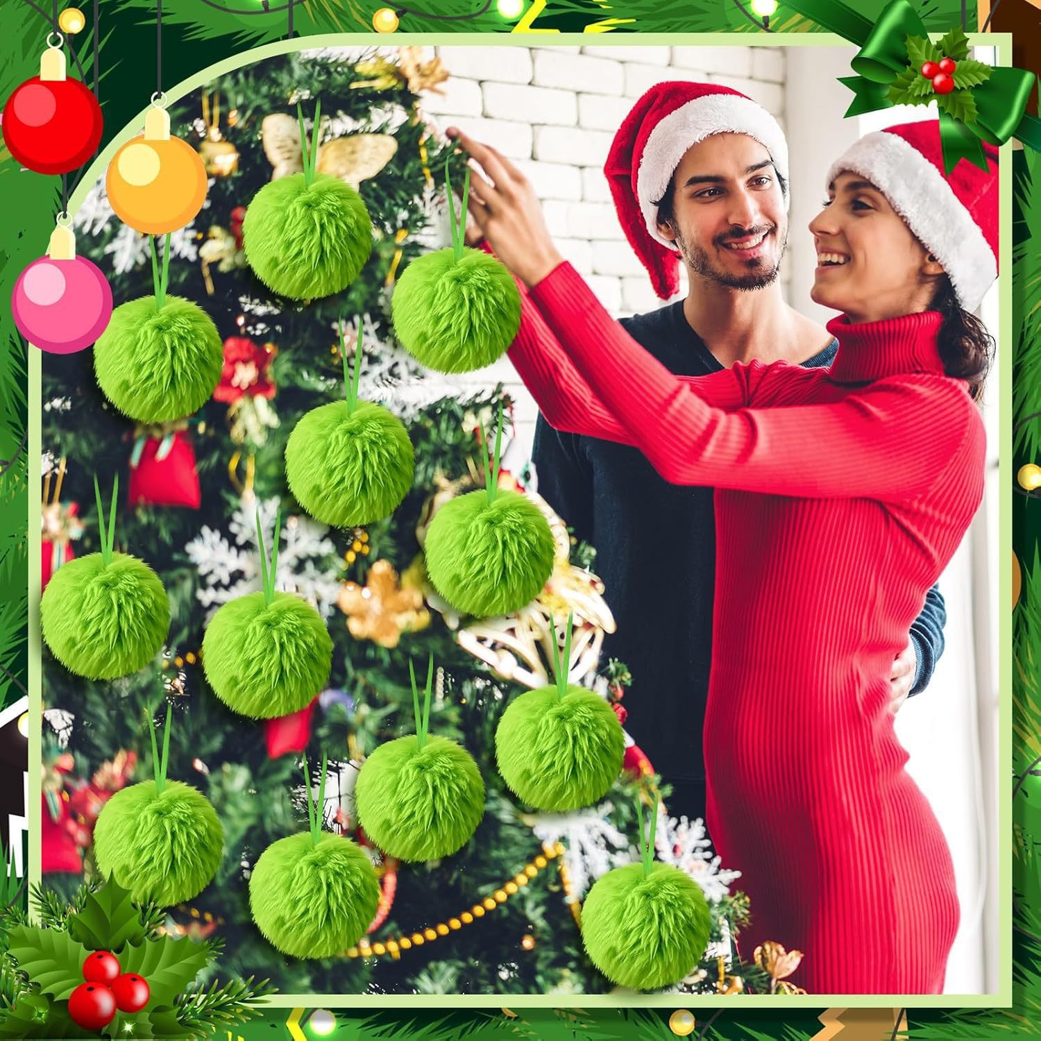 Boule de noël longue en peluch - Santa Hat Plush avis et prix
