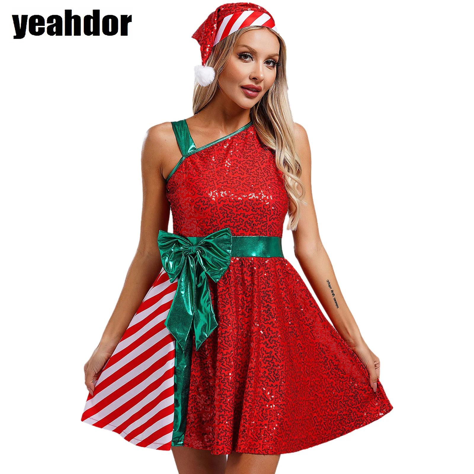Robe de noël du père noël, Cos - Elf Costume Christmas avis et prix