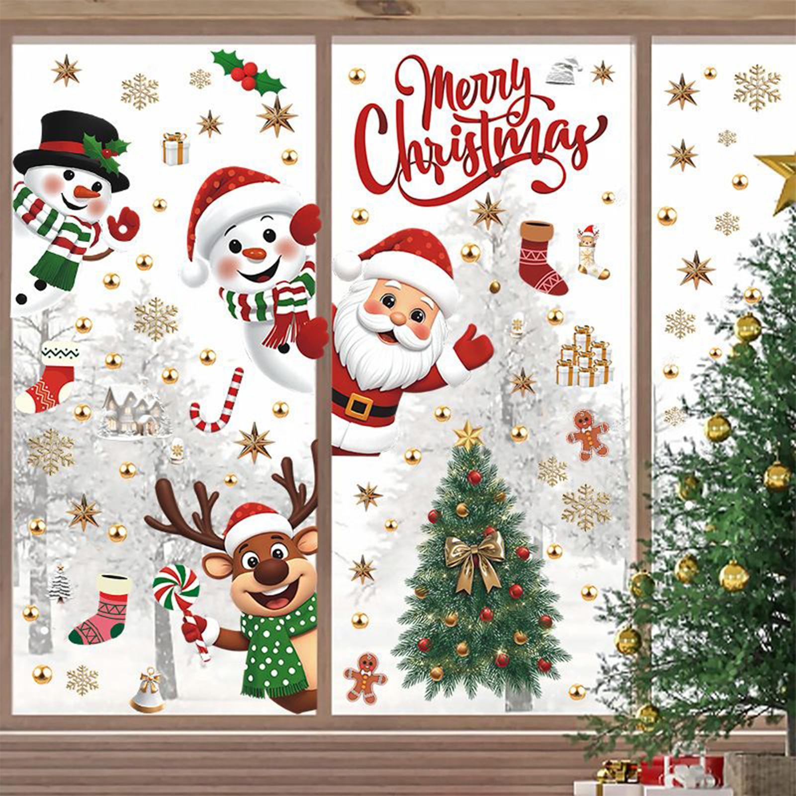 Autocollants de fenêtre de noë - Snowflake Window Decal avis et prix