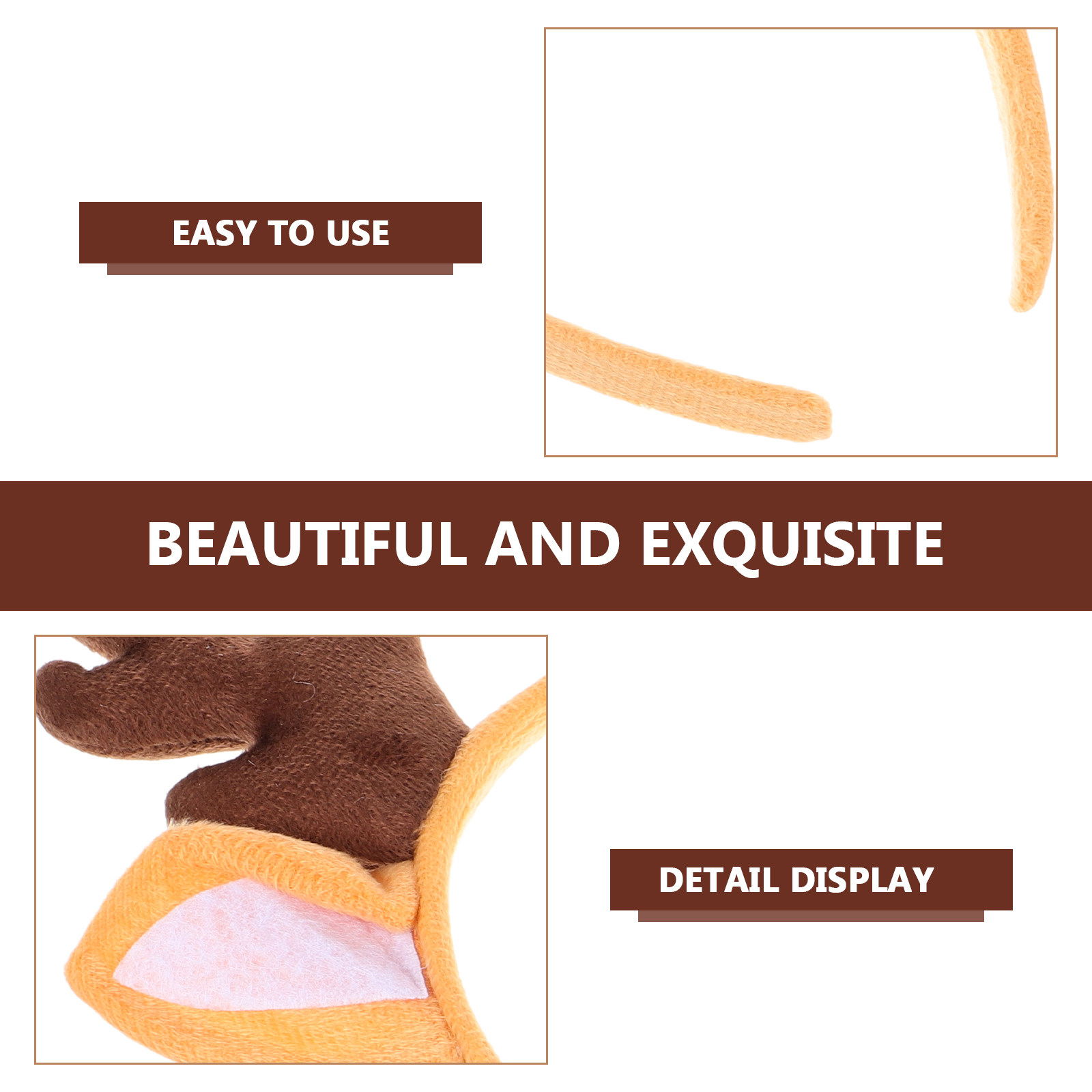 Serre-tête en bois de renne po - Reindeer Antlers Headband avis et prix
