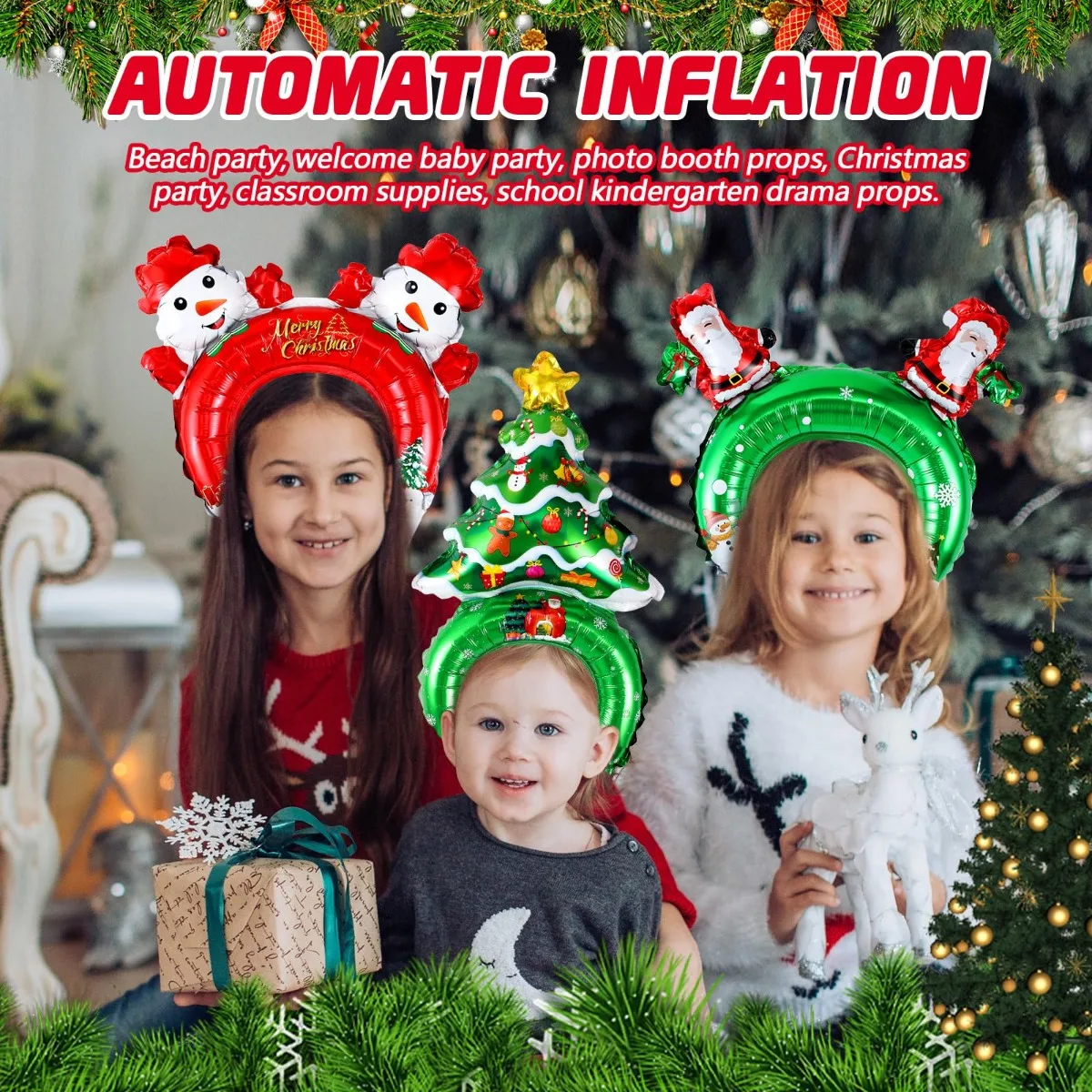 Bandes de sauna gonflables de  - Reindeer Antlers Headband avis et prix