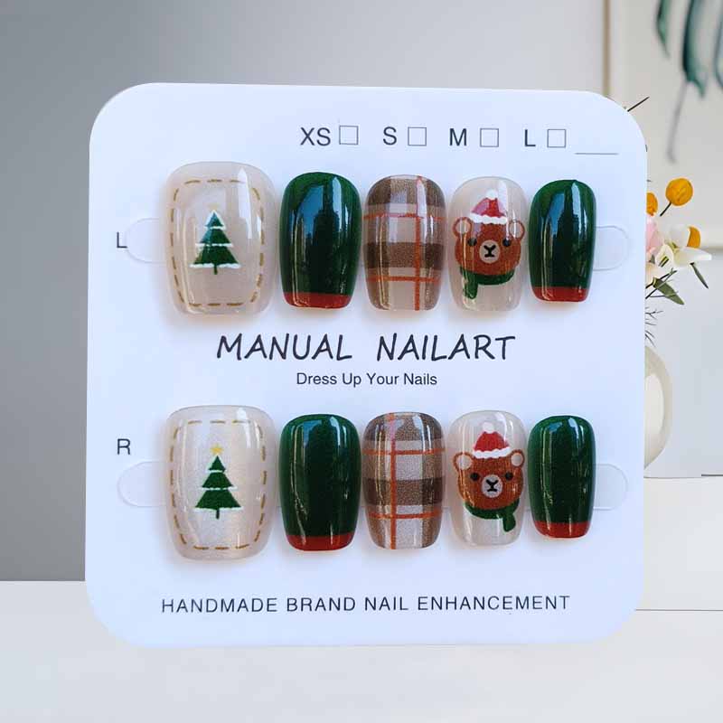 10 pièces noël demi à la main  - Christmas Tree Artificial avis et prix