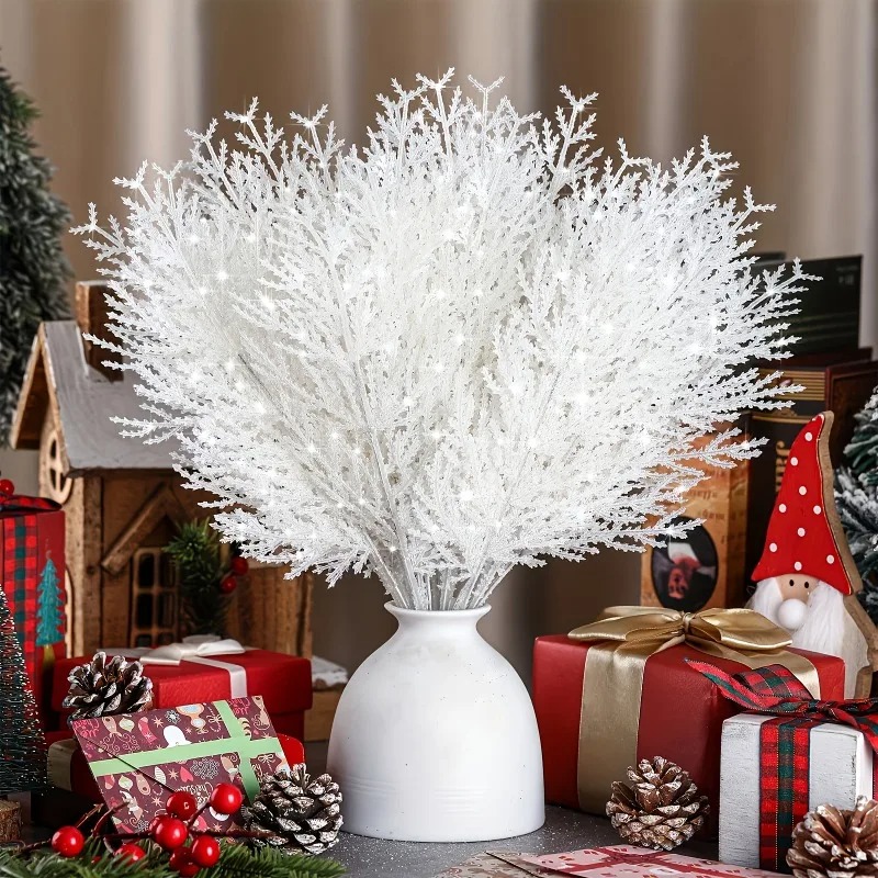 24 branches de pin artificiell - Christmas Wreath Fake avis et prix