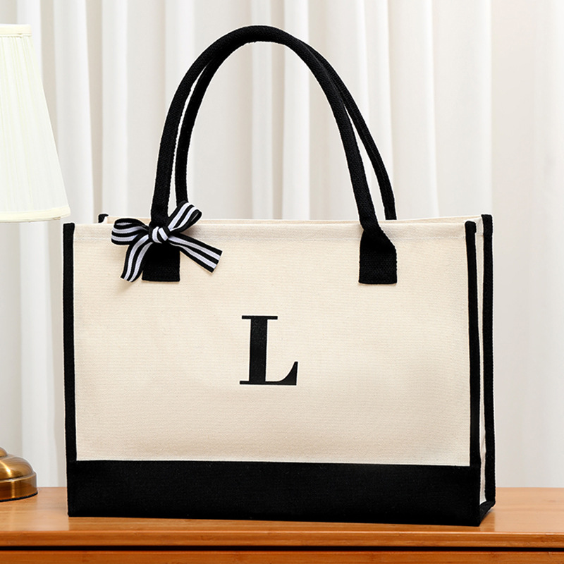 Sac fourre-tout en toile Simpl - Ribbon Bow Gift avis et prix