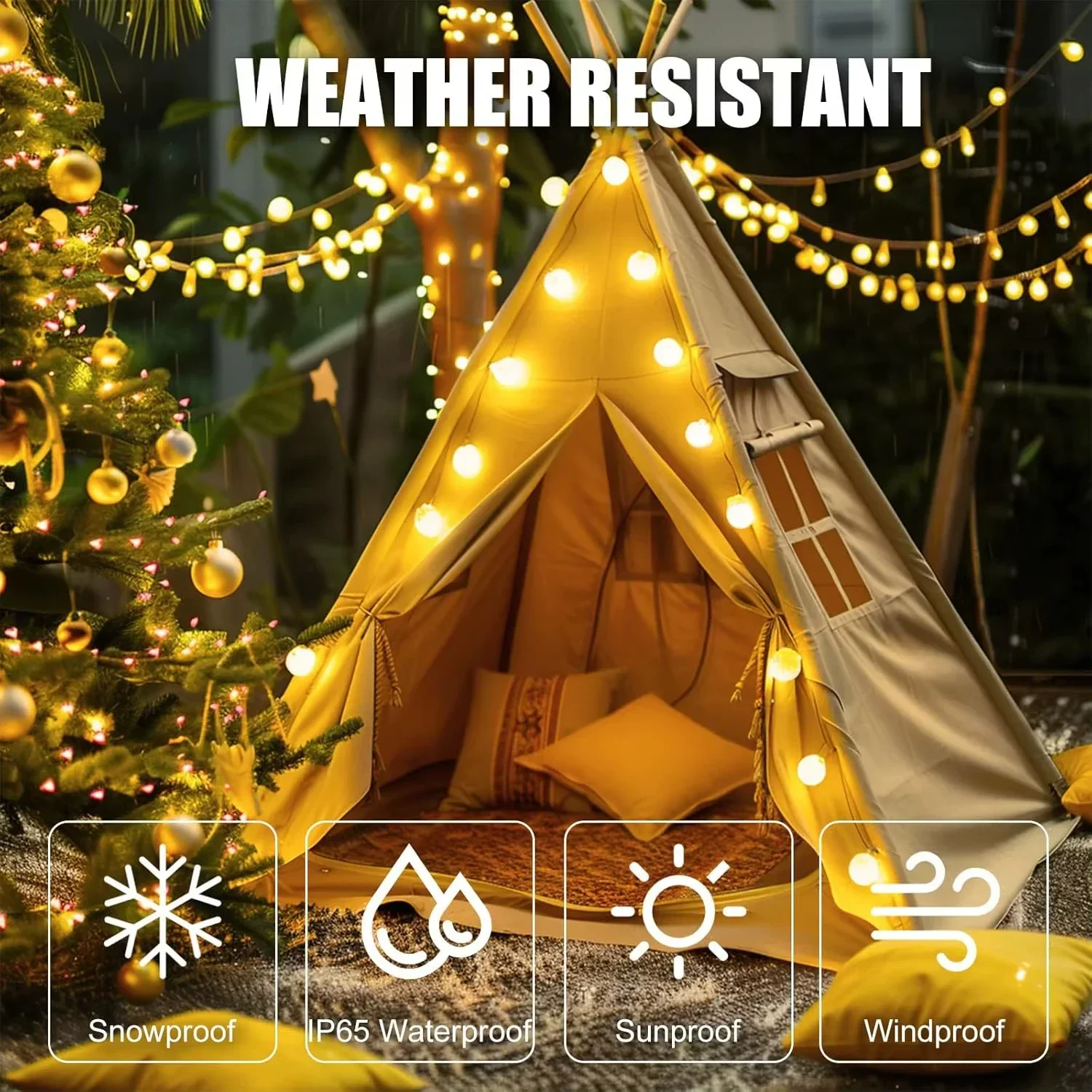 Guirlande lumineuse boule LED  - Led Fairy String Lights avis et prix