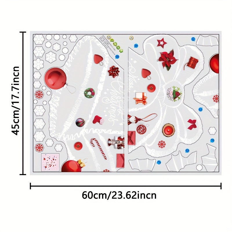 Autocollants de Noël Flocons d - Snowflake Window Decal avis et prix
