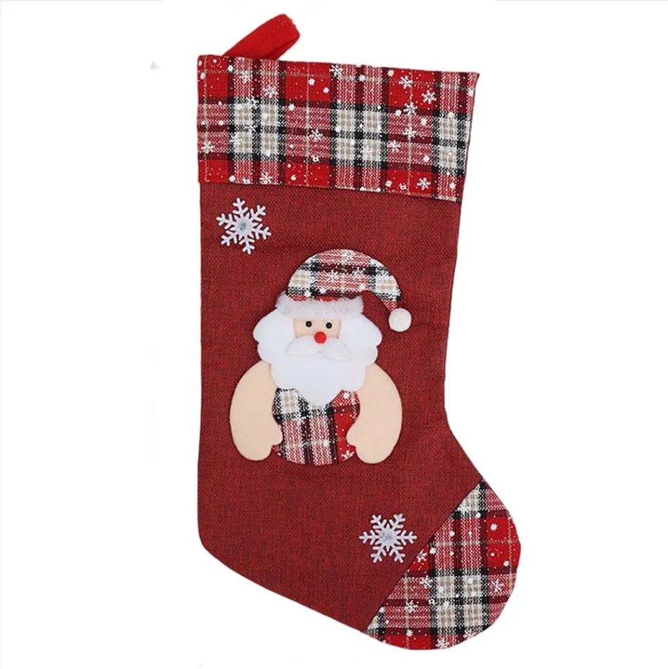 1 pièces bas de noël cadeau sa - Christmas Stocking Hanging avis et prix