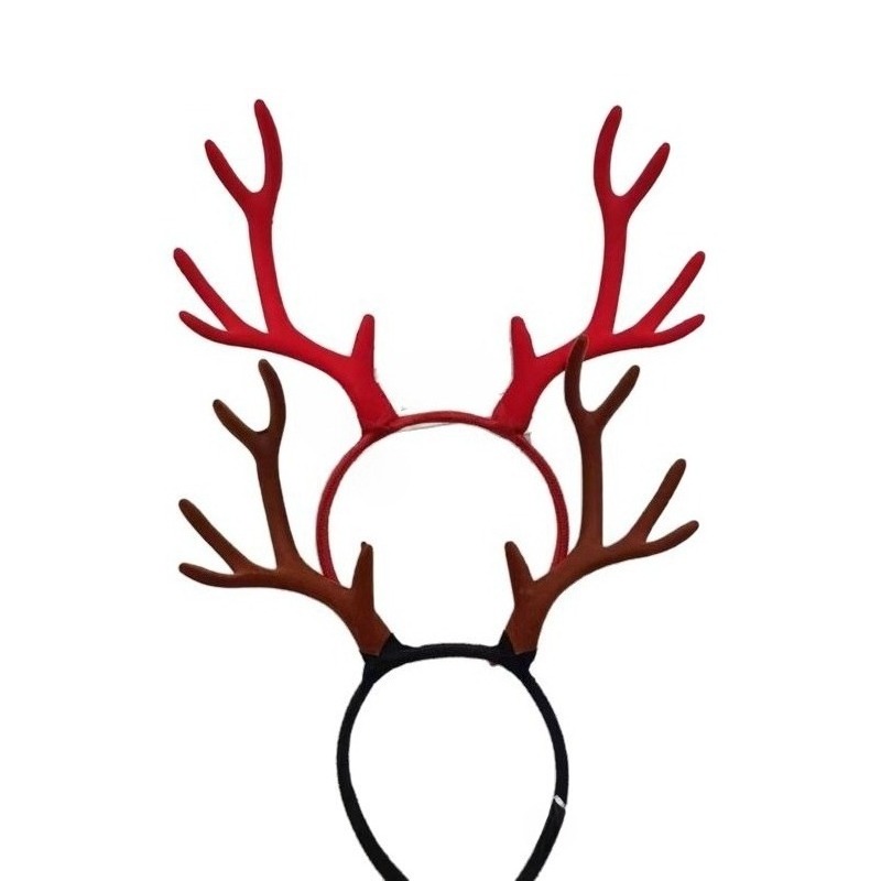 10 paires de serre-têtes floqu - Reindeer Antlers Headband avis et prix