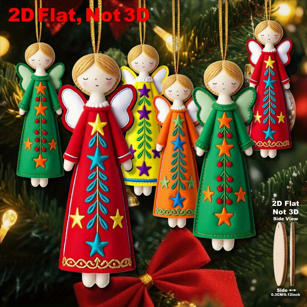 16 pièces d'ornements d'ange c - Star Tree Topper avis et prix