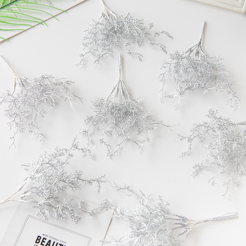 Plante artificielle dorée arge - Christmas Wreath Fake avis et prix