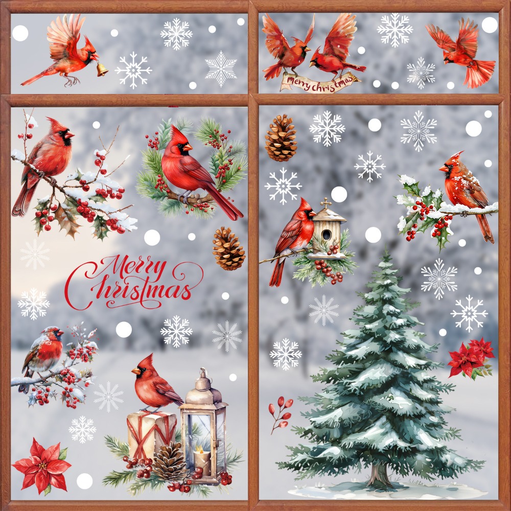 9 autocollants de Noël pour fe - Snowflake Window Decal avis et prix
