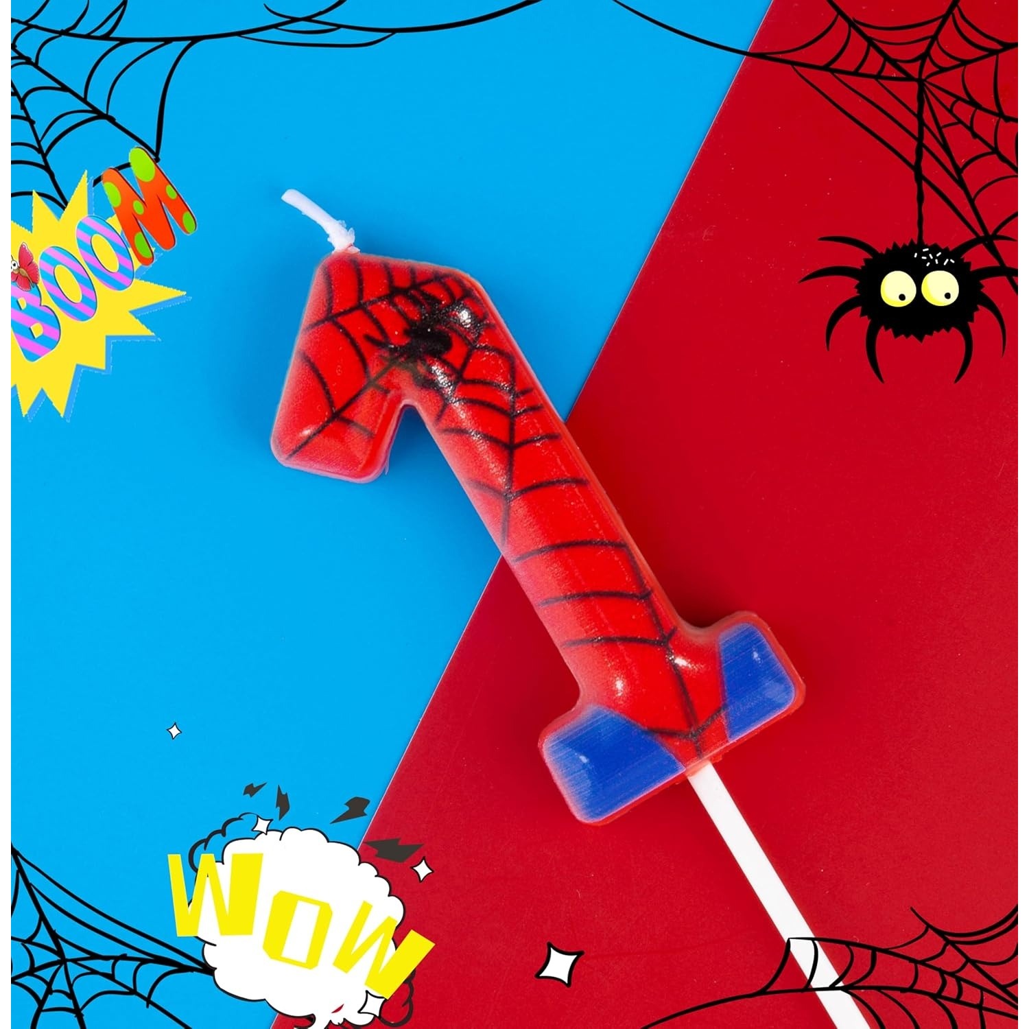 Bougies d'anniversaire Spider  - Holiday Candle Set avis et prix