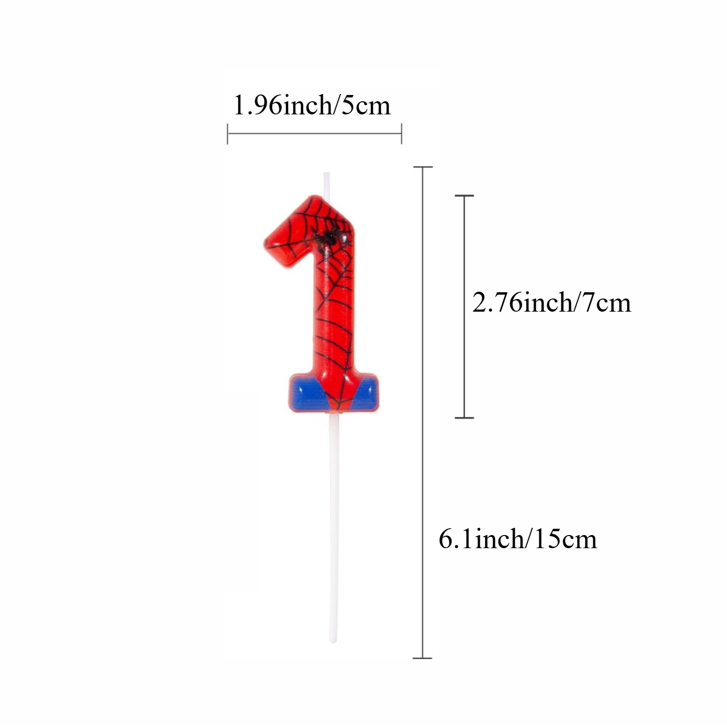 Bougies d'anniversaire Spider  - Holiday Candle Set avis et prix