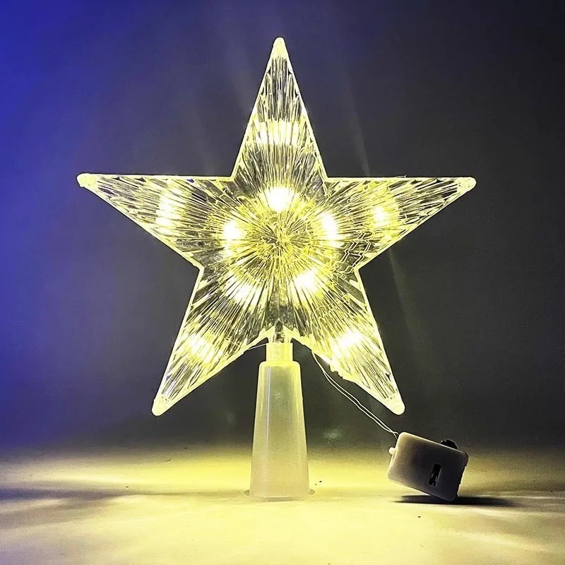 Décoration de noël scintillant - Star Tree Topper avis et prix