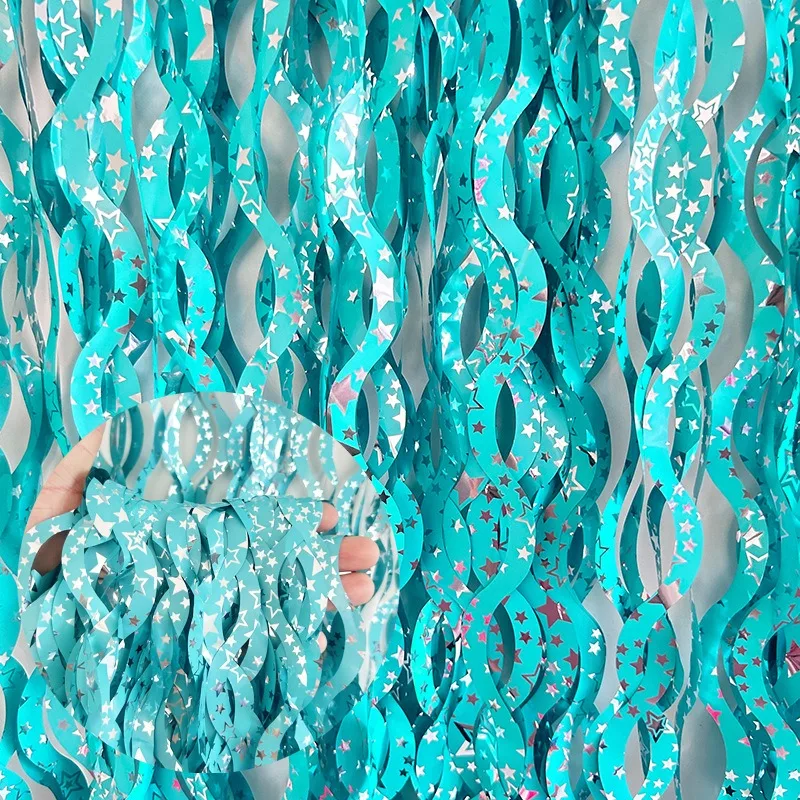 Rideau de guirxiété de pluie c - Tinsel Garland Decoration avis et prix