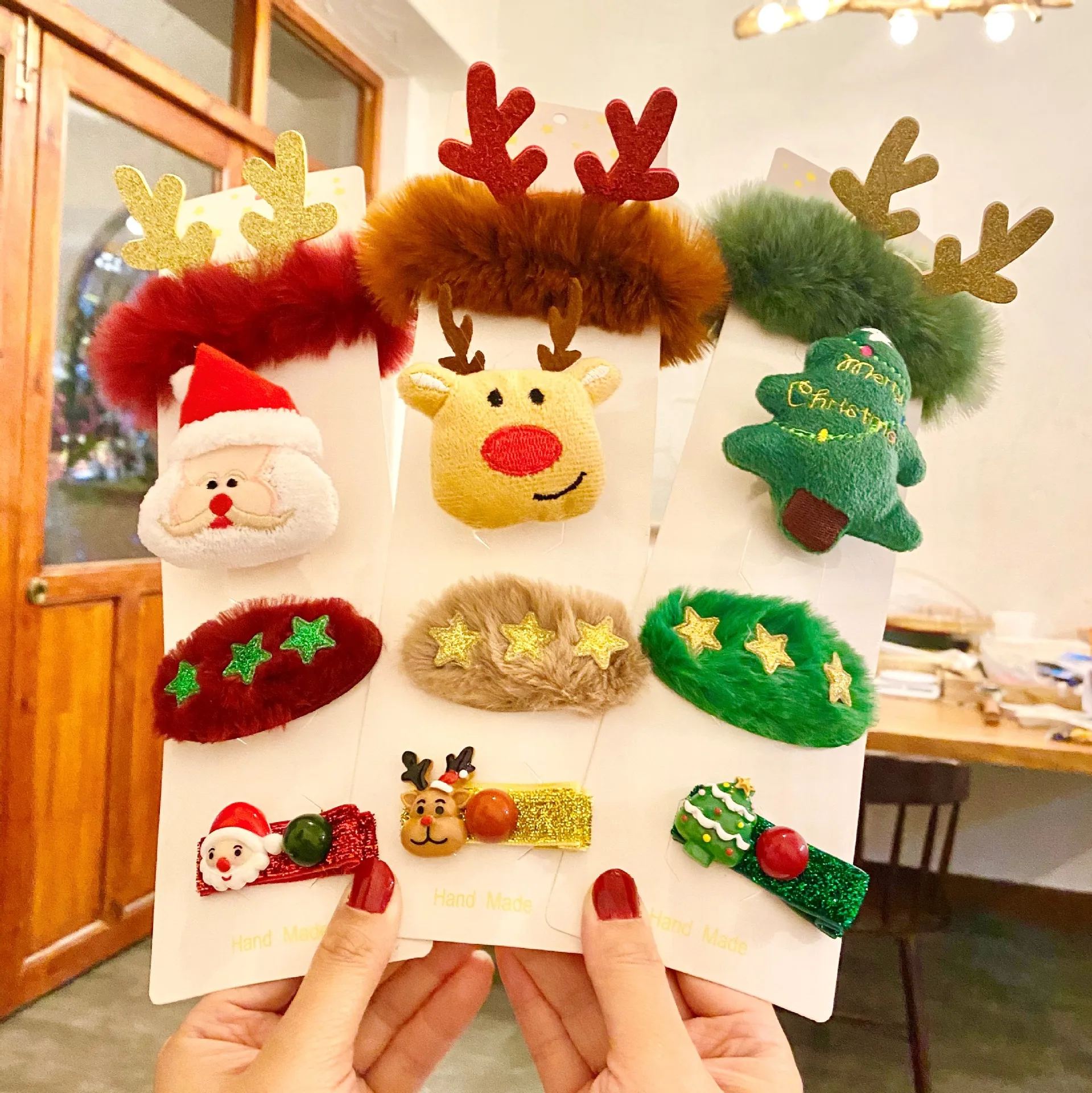 Bandeau de noël en bois de ren - Reindeer Antlers Headband avis et prix