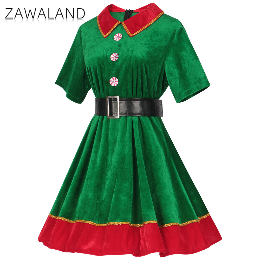 Costume de Cosplay elfe de noë - Elf Costume Christmas avis et prix