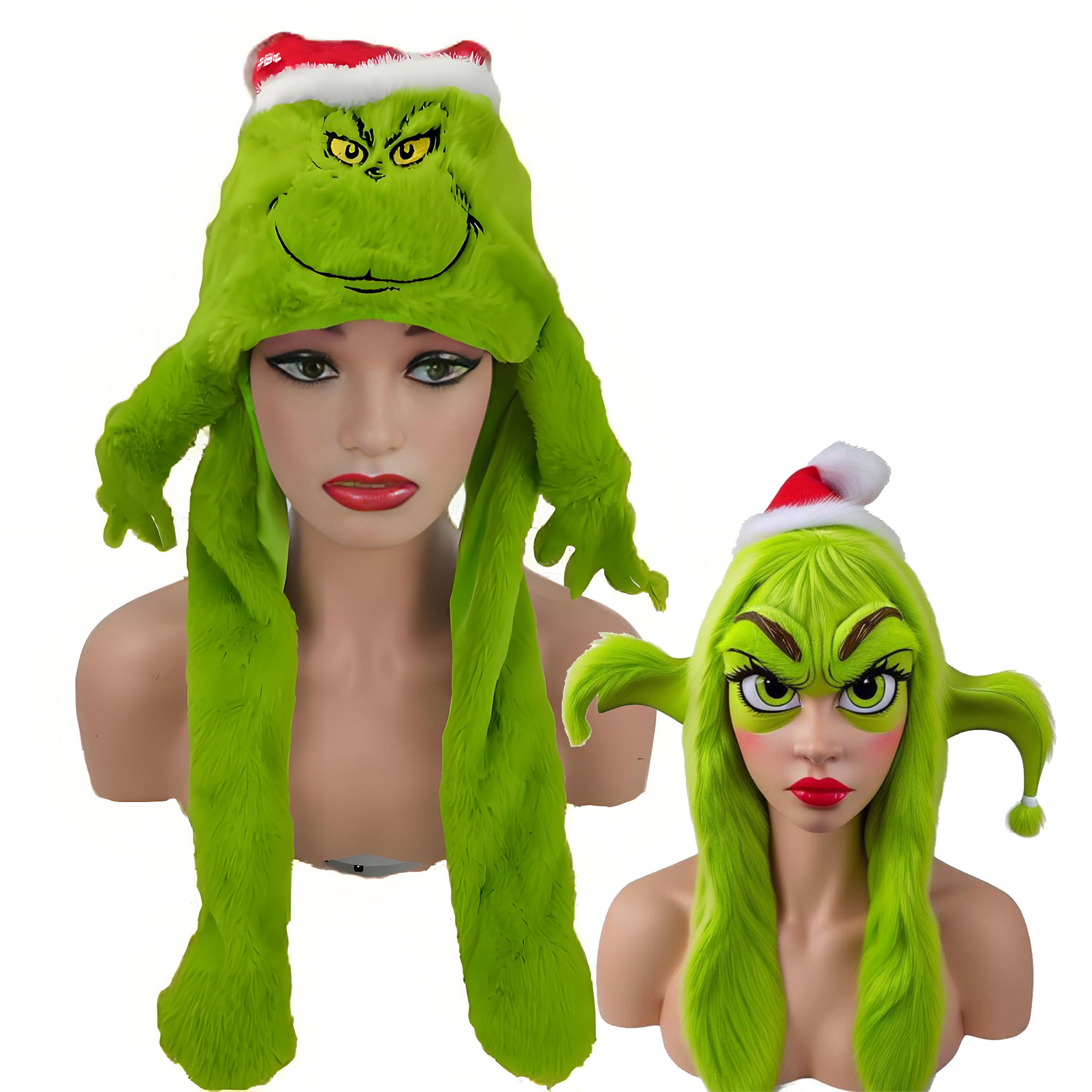 Peluche Grincese chapeau casqu - Santa Hat Plush avis et prix