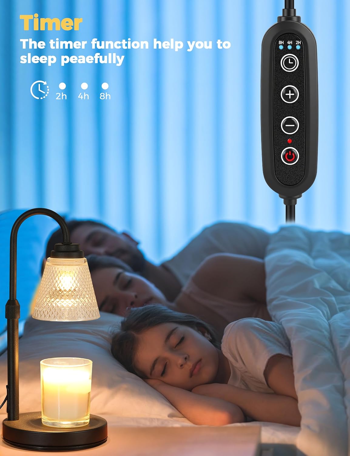 Lampe chauffe-bougie avec minu - Holiday Candle Set avis et prix