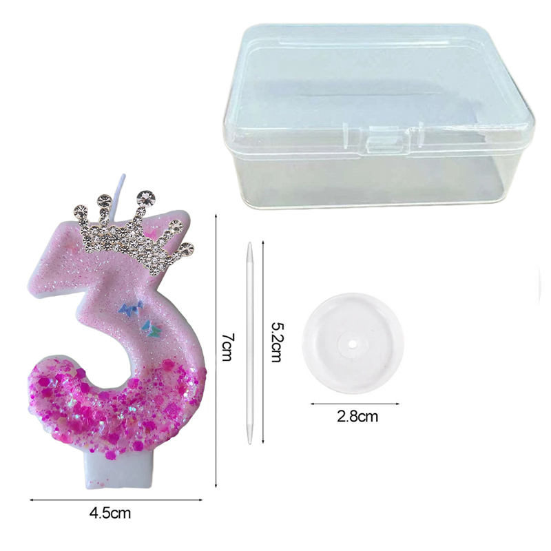 Bougie d'anniversaire numériqu - Holiday Candle Set avis et prix