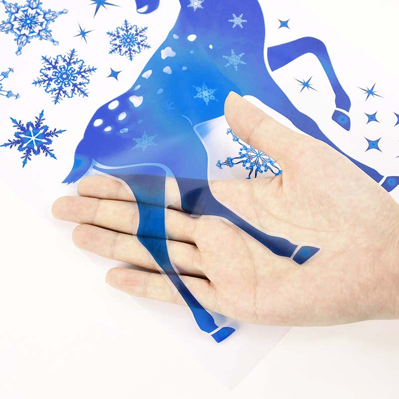 Autocollants de fenêtre de noë - Snowflake Window Decal avis et prix