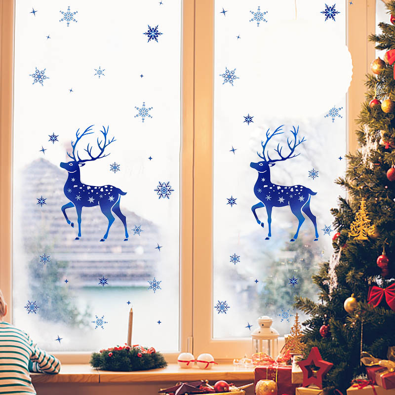 Autocollants de fenêtre de noë - Snowflake Window Decal avis et prix