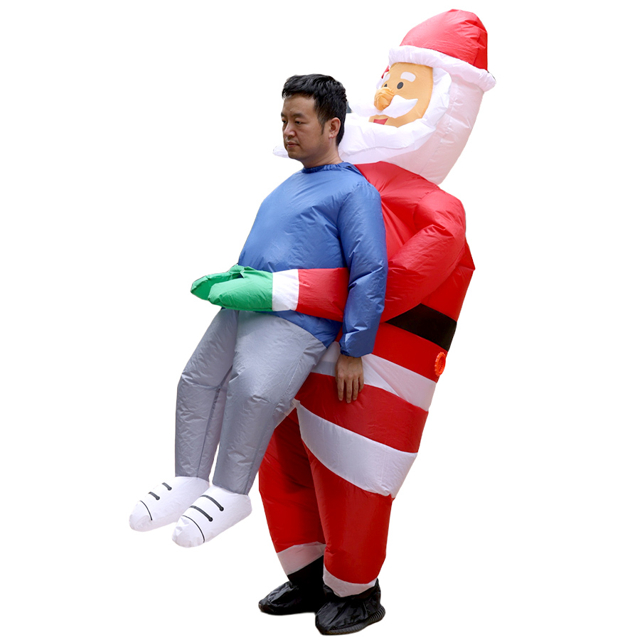Costumes gonflables amusants d - Elf Costume Christmas avis et prix