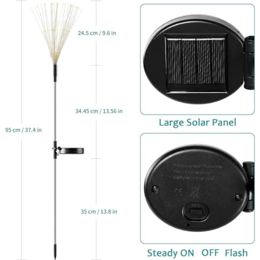 Lampes solaires en forme de fe - Christmas Lights Outdoor avis et prix