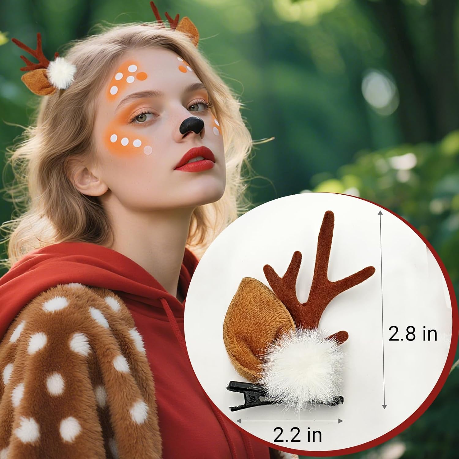 1/2 Paires de Petits Bandeaux  - Reindeer Antlers Headband avis et prix