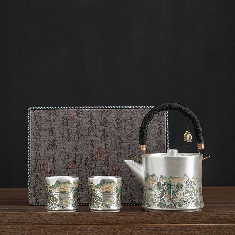 Service à thé Kung Fu en porce - Gift Box Wrap Set avis et prix