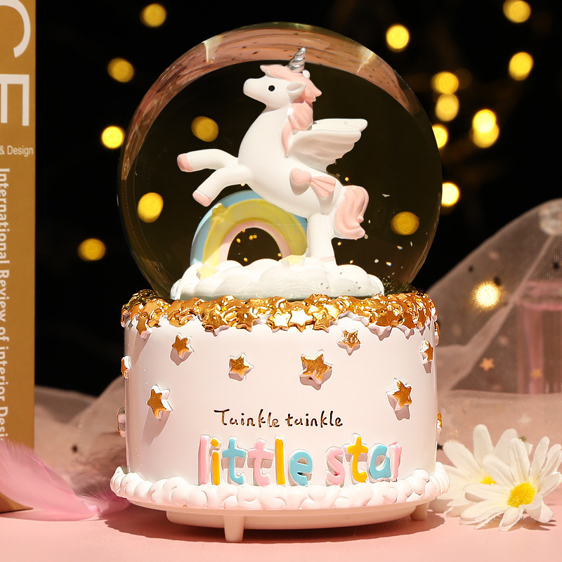 Nouvelle boule de cristal boît - Snow Globe Musical avis et prix