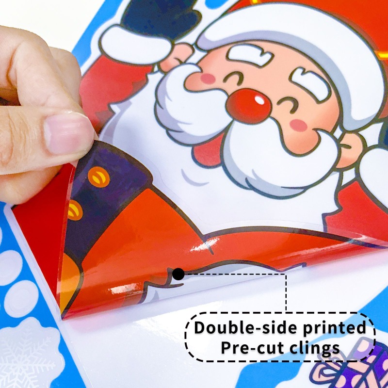 Autocollants de fenêtre en ver - Snowflake Window Decal avis et prix